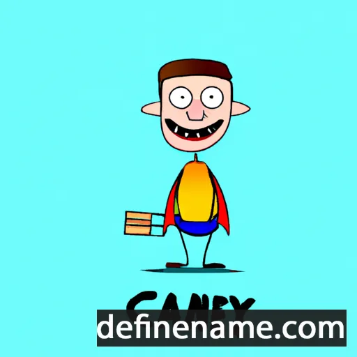 cartoon of the name Canray