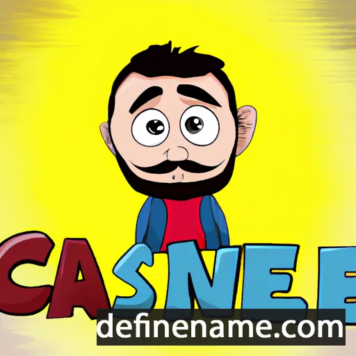 cartoon of the name Cansel