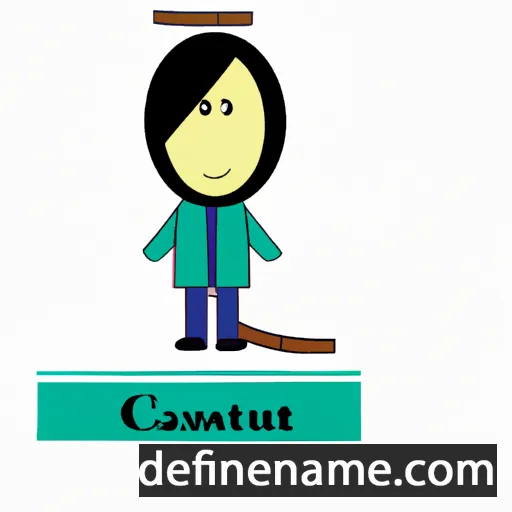 cartoon of the name Cansurat