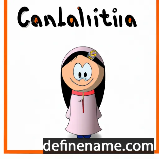 Cantianilla cartoon