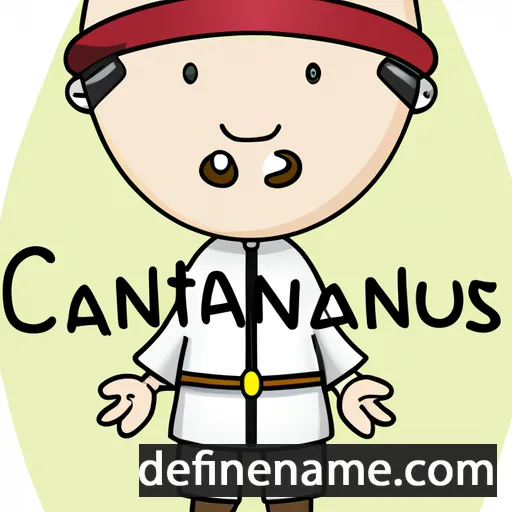 Cantianus cartoon