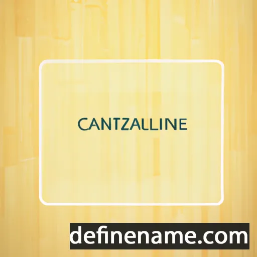 Canzianilla cartoon