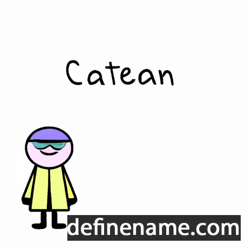 cartoon of the name Caointean