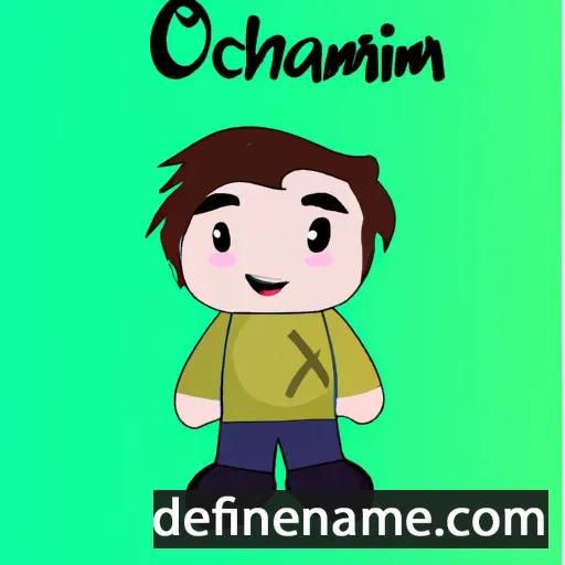 cartoon of the name Caomhainn