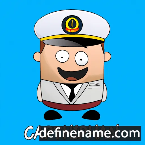 cartoon of the name Capitaine