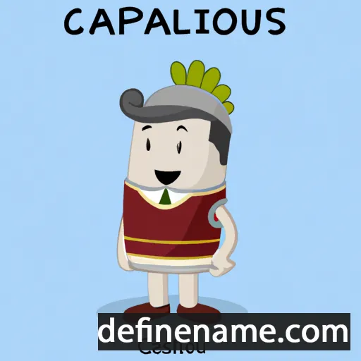 Capitolinus cartoon