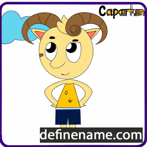 Capricornus cartoon