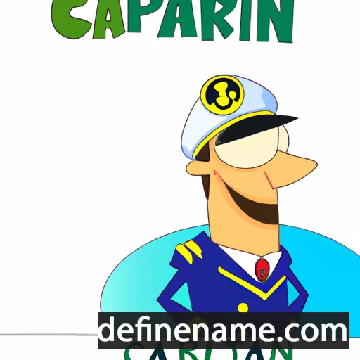 Captain cartoon