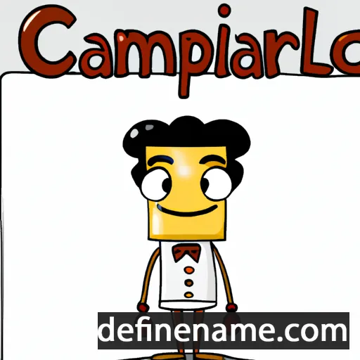 cartoon of the name Caralampio