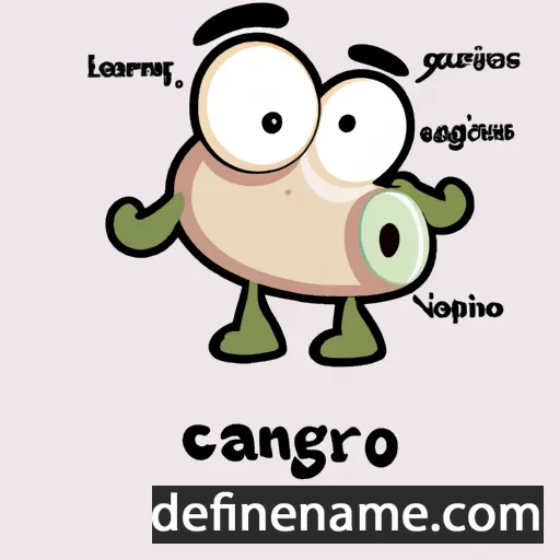 cartoon of the name Carannog