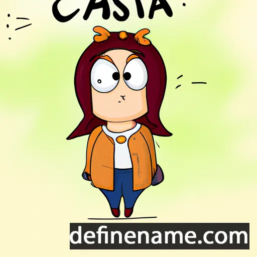 Častimira cartoon