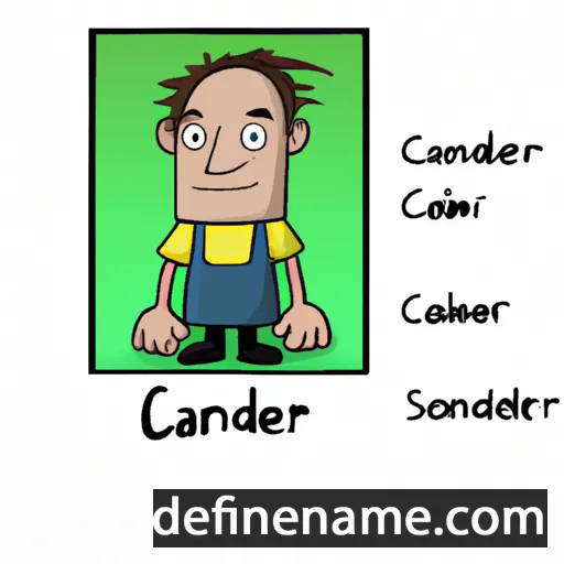 cartoon of the name Carder