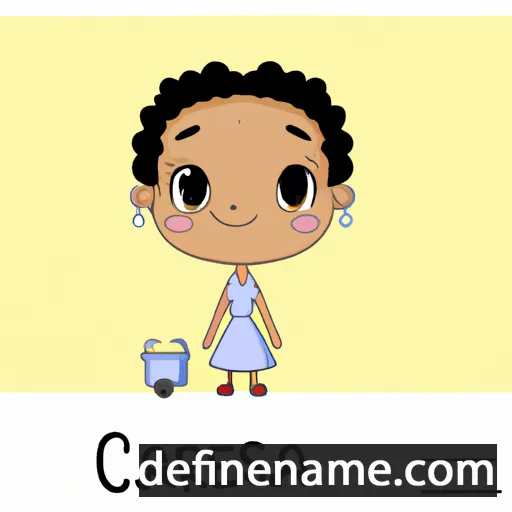 cartoon of the name Carensa