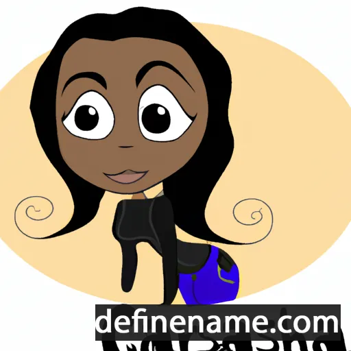 Caresha cartoon