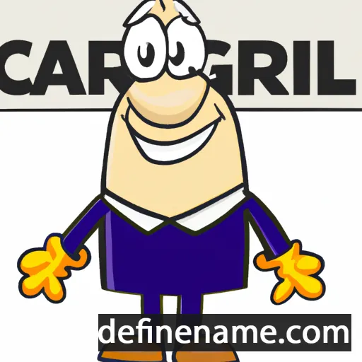 cartoon of the name Cargill