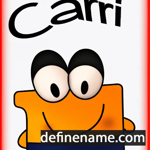 Carí cartoon