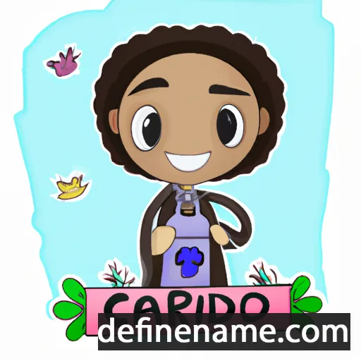 cartoon of the name Caridade