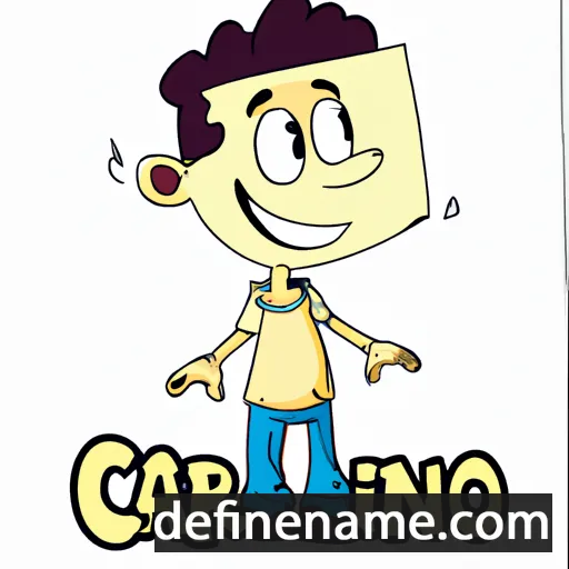 cartoon of the name Carino