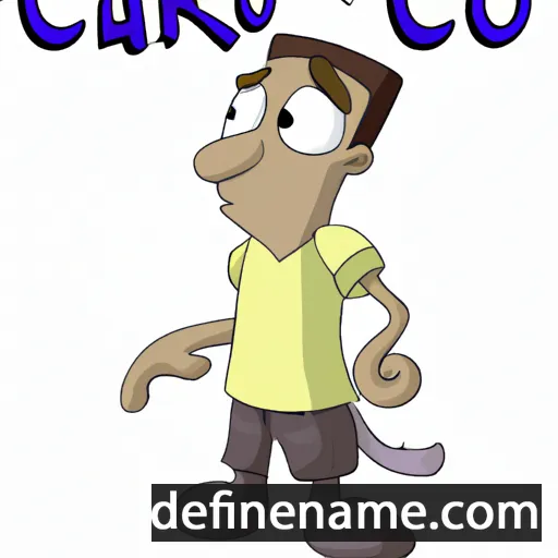 cartoon of the name Cario