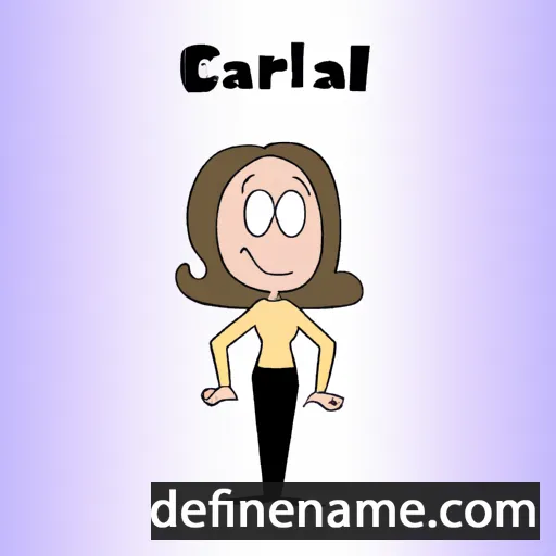 Carlah cartoon