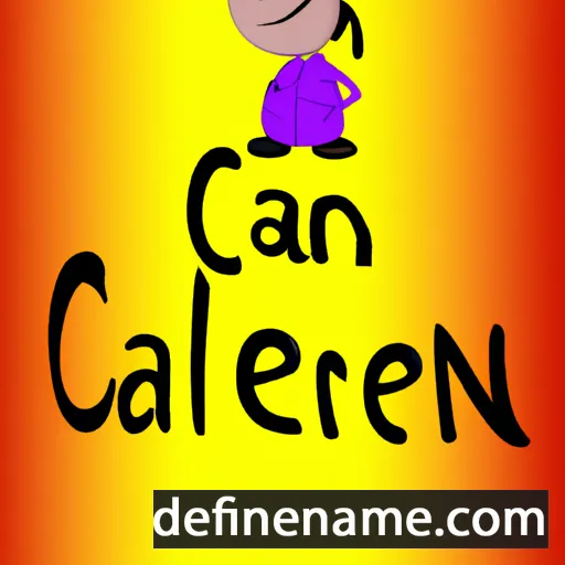 cartoon of the name Carlen