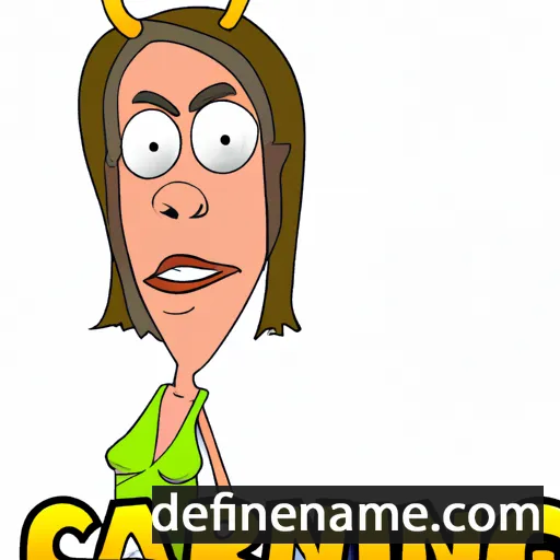 cartoon of the name Carling