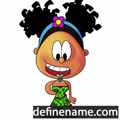 cartoon of the name Carlinha