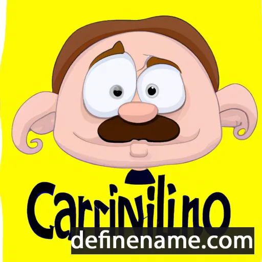 cartoon of the name Carlino