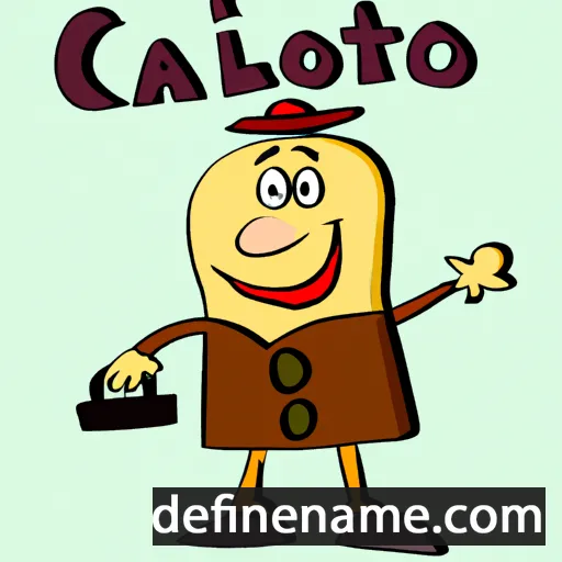 cartoon of the name Carlotto