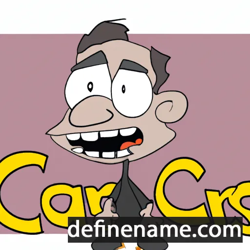 cartoon of the name Carls