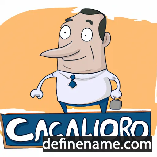 cartoon of the name Carluccio