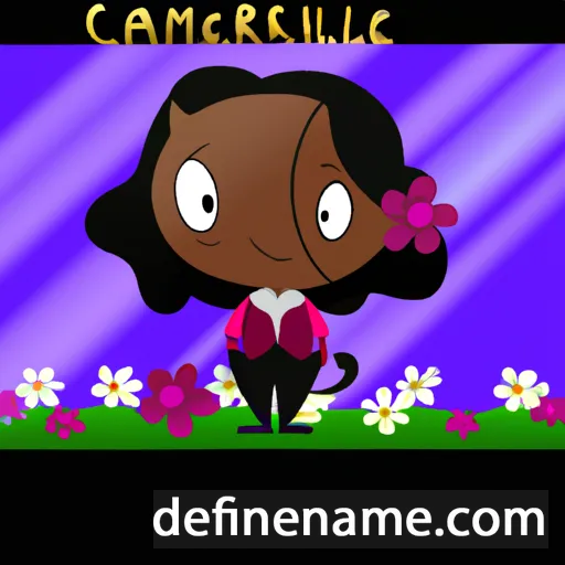 Carmélia cartoon