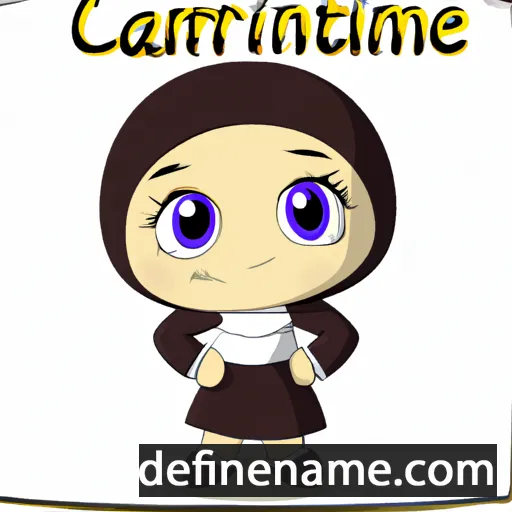 cartoon of the name Carmelite