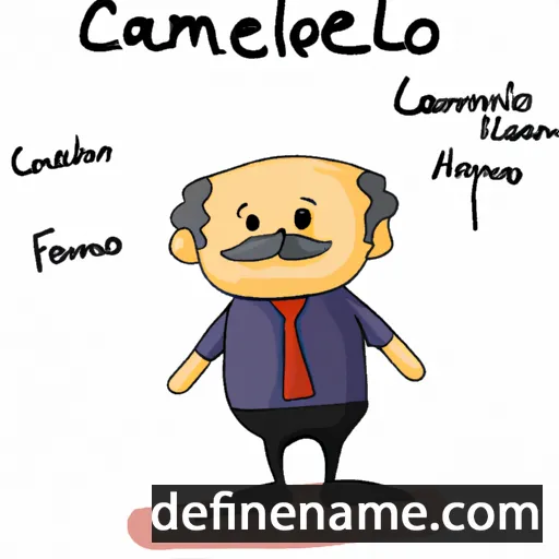 Carmeluccio cartoon