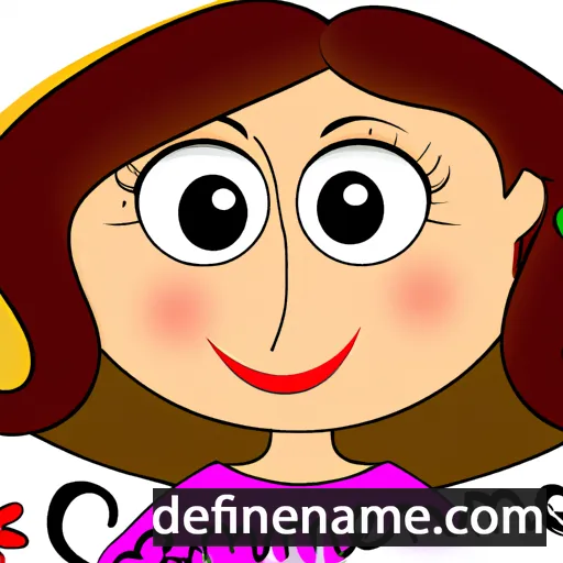 cartoon of the name Carmena