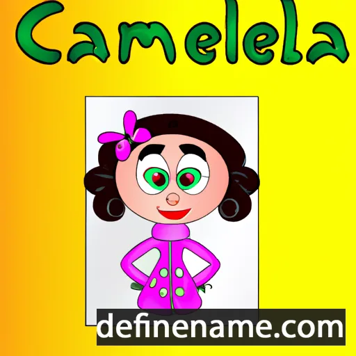 Carmenella cartoon