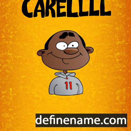 cartoon of the name Carnell