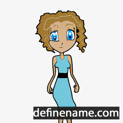 cartoon of the name Carrina