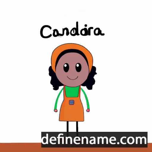 cartoon of the name Carrinda