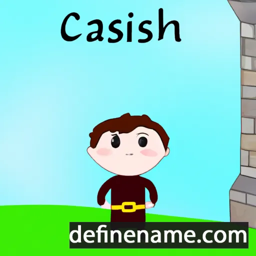 cartoon of the name Cashel