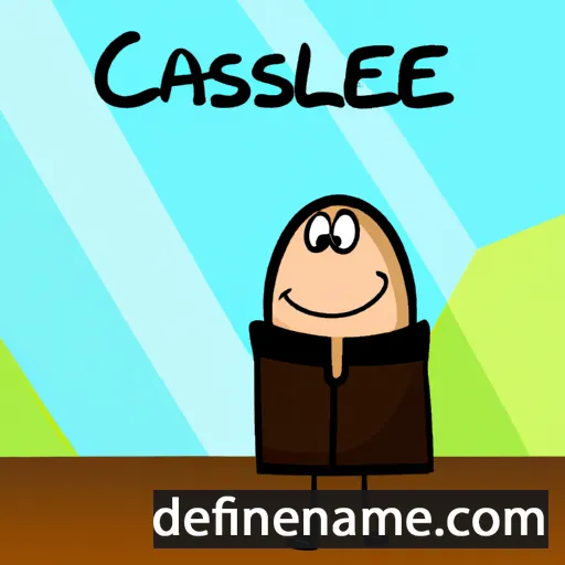 cartoon of the name Cashell