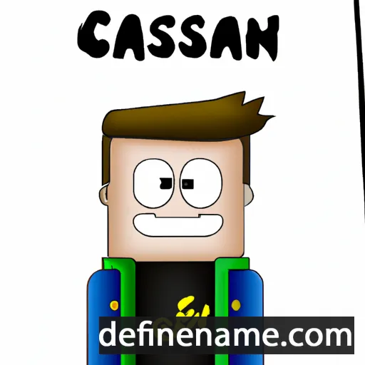 cartoon of the name Casijn