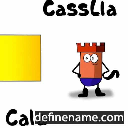 cartoon of the name Casilla