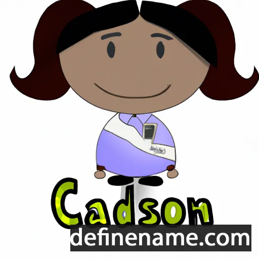 Casondra cartoon