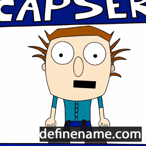 Caspaer cartoon