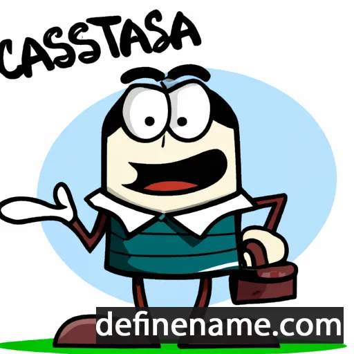 cartoon of the name Casparus