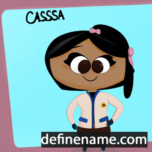 Cassandria cartoon