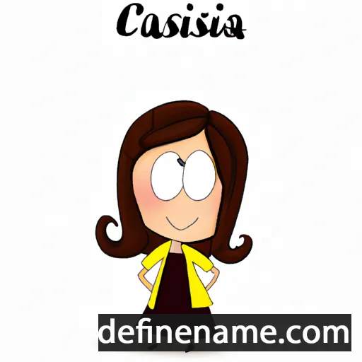 Cassarina cartoon