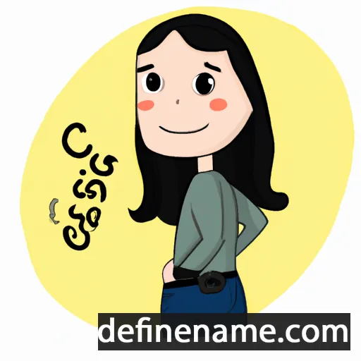 Cassi cartoon