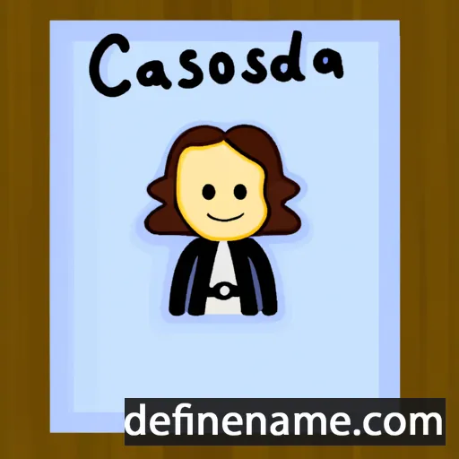 Cassondra cartoon